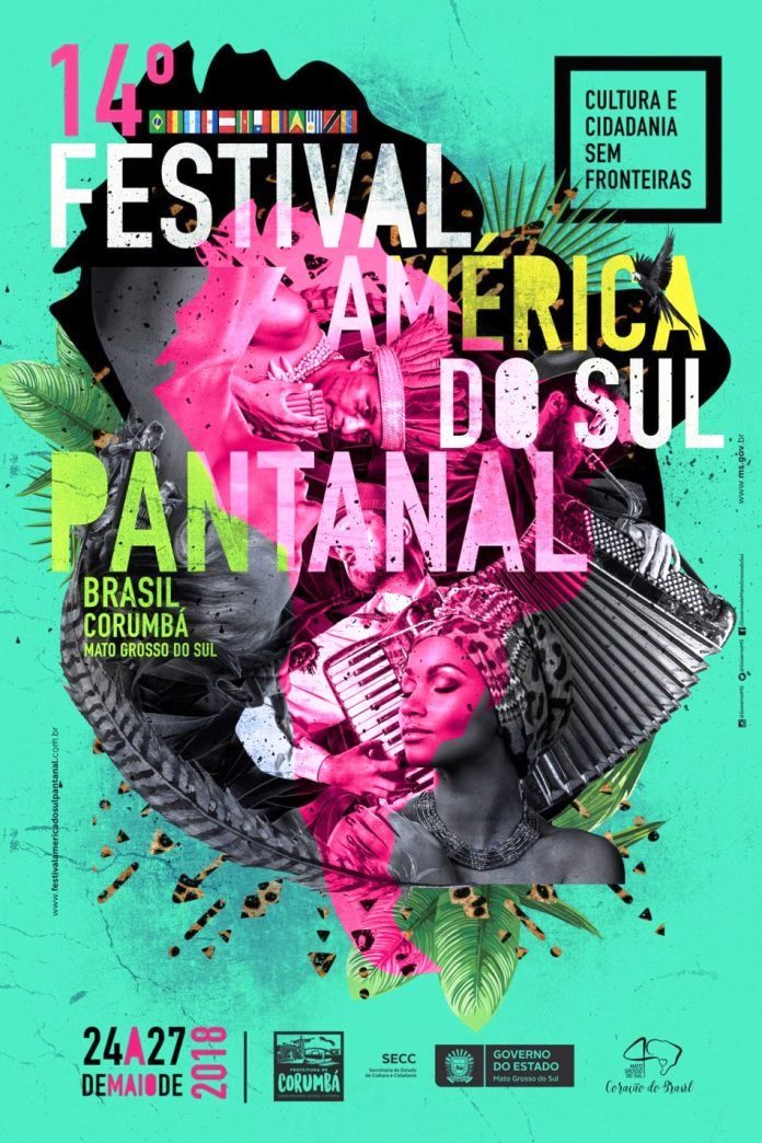 poster festival America do Sul Pantanal
