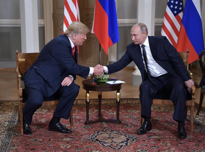putin y trump- reunion de presidentes