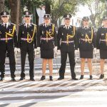 policias- calles- formacion- uniforme- mujeres- hombres