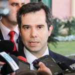 Jose Cantero- presidente del Banco Central del Paraguay en Palacio de Gobierno 1