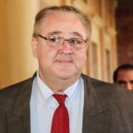 Roberto Gonzalez- gobernador de Alto Parana en Palacio de Gobierno