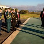 presidente de la Republica- Mario Abdo Benitez- llegando a Palacio de Gobierno 3