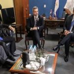 reunion del presidente Mario Abdo Benitez con Efrain Alegre 1
