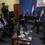 reunion del presidente Mario Abdo Benitez con Efrain Alegre 3