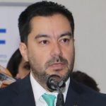 daniel correa- presidente del BNF- hablando