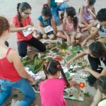 niñas niños arte expresión artística creatividad