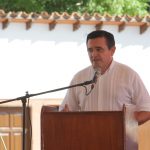 Eduardo Petta- hablando- acto en Paraguari