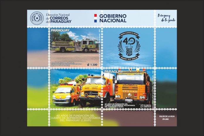 bomberos- estampillas