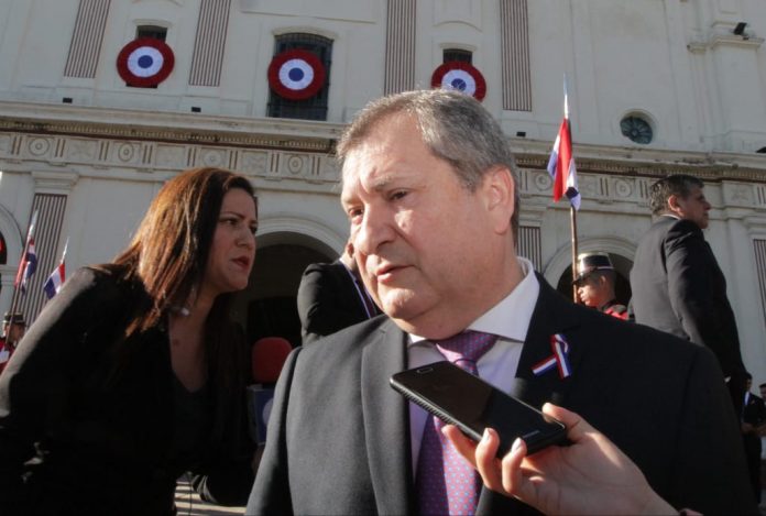 Eugenio Jiménez Rolón, presidente de la Corte Suprema de Justicia. Foto IP.