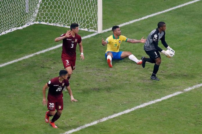 Brasil ante Venezuela