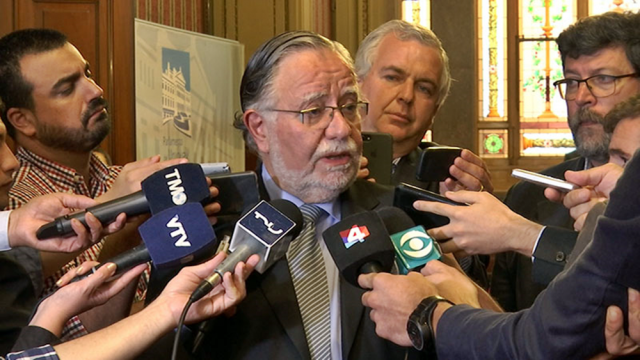 ministro de Defensa Nacional, José Bayardi,