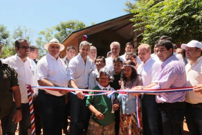 inauguracion de viviendas en Caaguazu 4