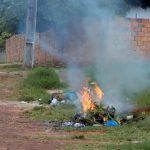 quema – basura – Barrio – señor