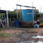 tanque – agua – barrio – populoso – marginal