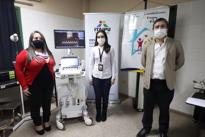 Ecocardiógrafo - donación - Itaipu
