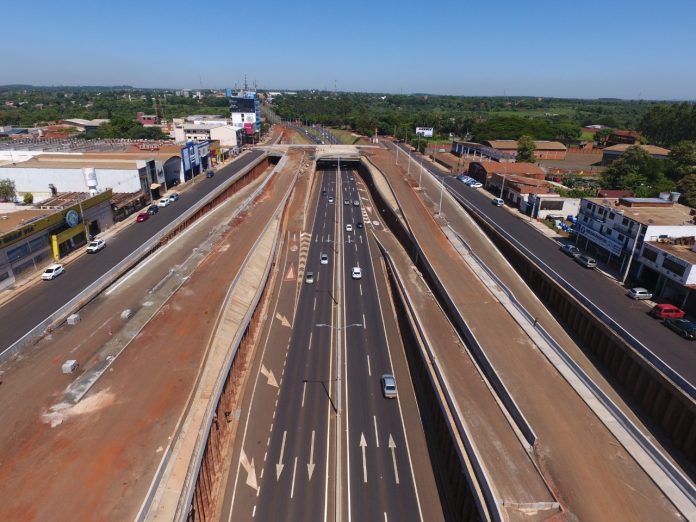 multiviaducto de Ciudad del Este- obras