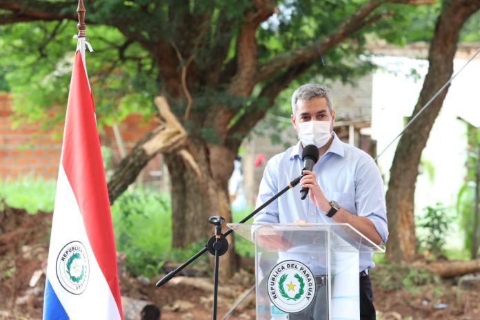presidente Abdo Benitez en Luque