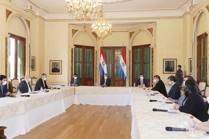 reunion del equipo economico- Palacio