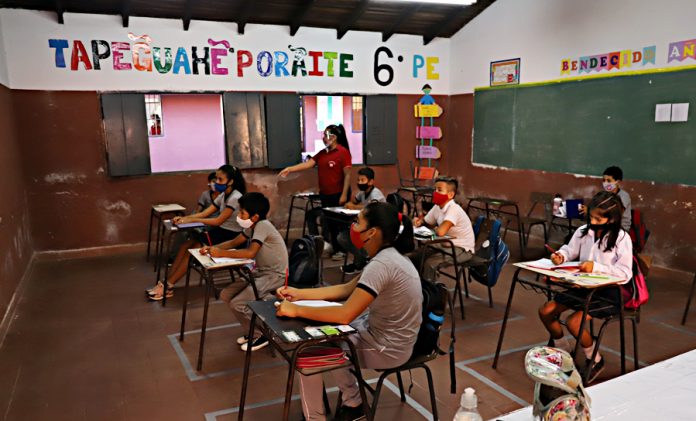 covid clases-aula-escuela-niños-educacion