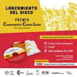 FLYER – PRESENTAN DISCO PREMIO CAMPAMENTO CERRO LEÓN