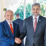 presidentes de Brasil y Paraguay- reunion-mario-abdo-lula-da-silva