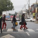 Gente – calle – clima – estudiantes