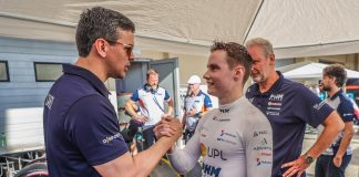 Presidente Peña llevó su aliento a Joshua Duerksen, quien se prepara para la F2