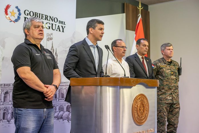 conferencia de prensa- operativo veneratio-tacumbu-santiago-peña-consejo-defensa-nacional-codena-enrique-riera