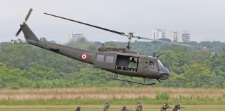 Conmemoración del 44 aniversario de creación del Grupo Aerotáctico