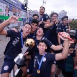 campeones- sub 23- recibimiento