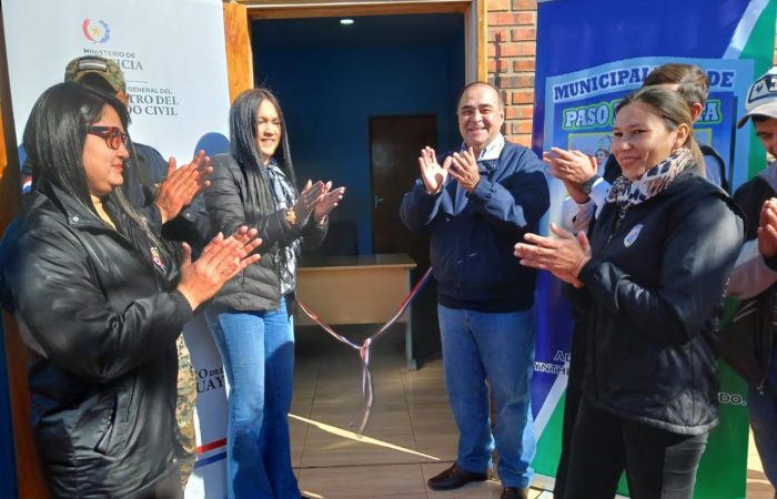 Registro Civil habilitó nueva oficina en Paso Horqueta