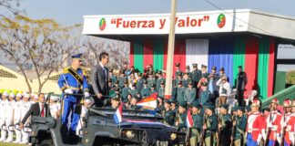 Ceremonia por el Día del Ejército Paraguayo