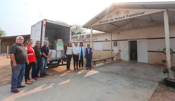 entrega de insumos a usf