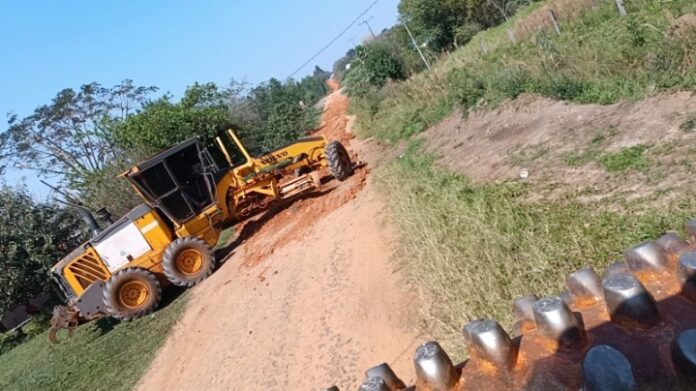 mantenimiento de tramos en alto parana