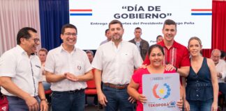 Día de Gobierno del presidente Santiago Peña en Alto Paraná