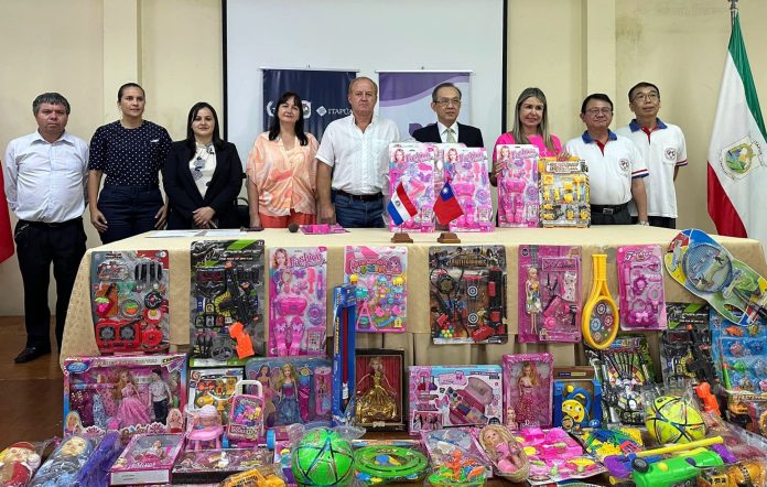donación de juguetes de taiwan