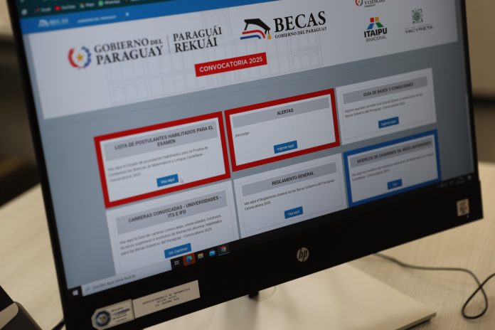 becas de gobierno- itaipu-2025