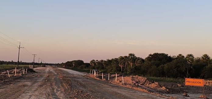 ote 4 de la ruta PY12- avance