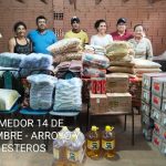 entrega de alimentos