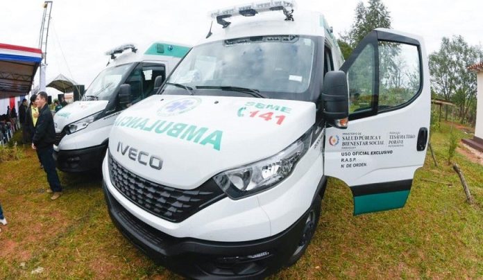ambulancias para hospitales paraguarí