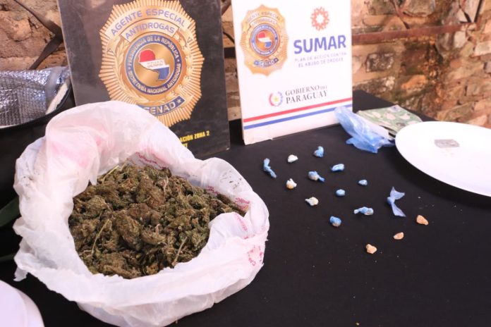 decomiso de drogas en allanamientos en f de la mora