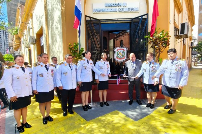 inauguracion de mejoras en rrpp de la policia