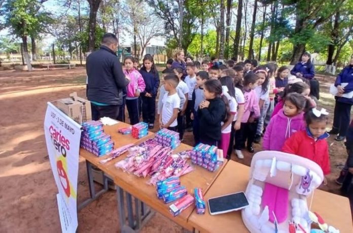 caries cero en escuela caazapa