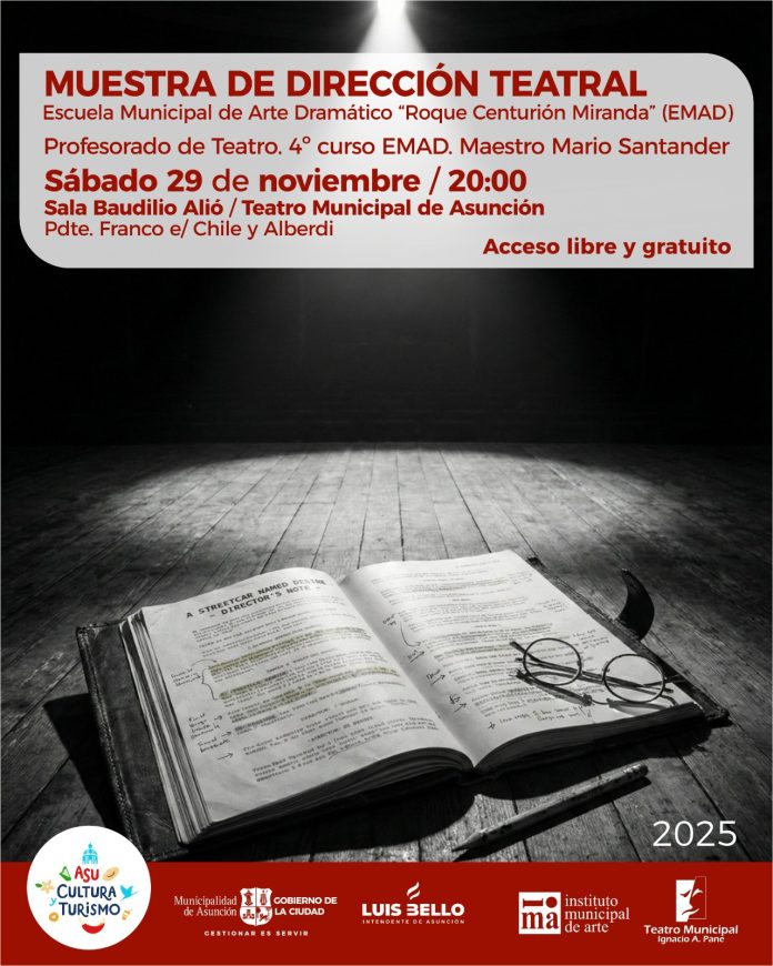 muestra de direccion teatral