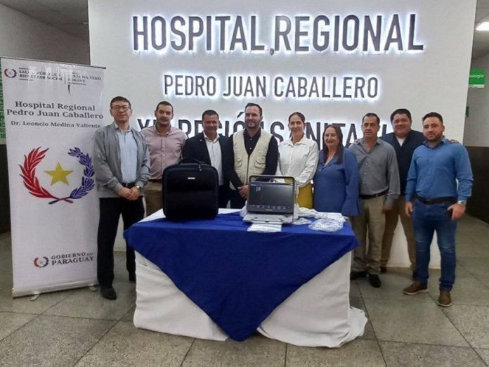 nuevo ecógrafo hospital pedro juan caballero