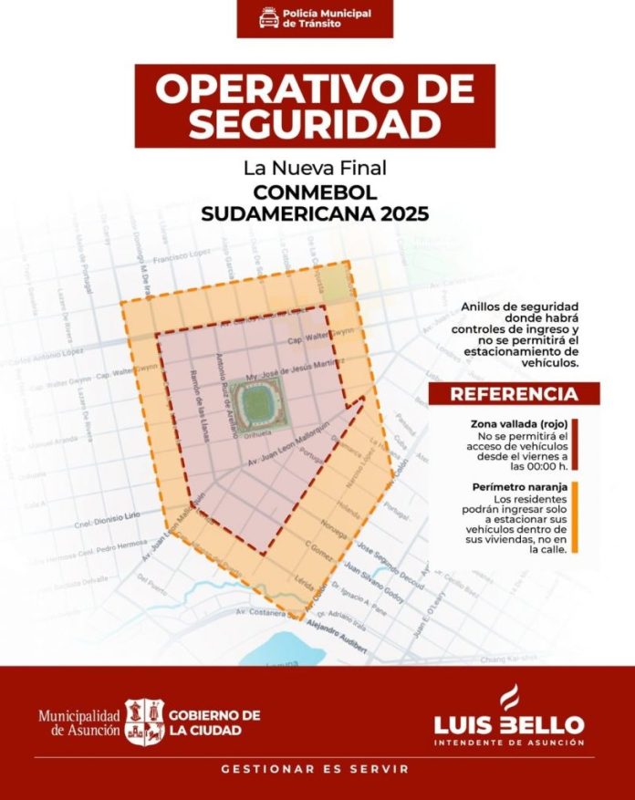 operativo pmt copa sudamericana