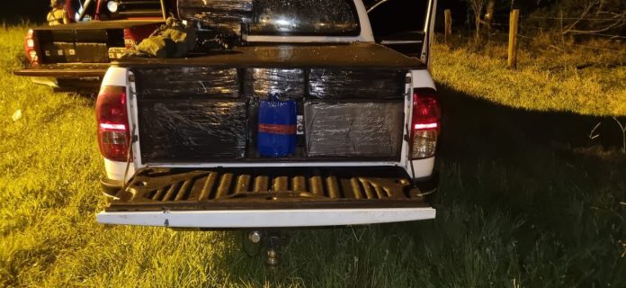 camiones incautados con marihuana