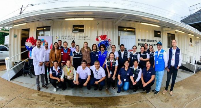 habilitan contenedores control sanitario encarnacion