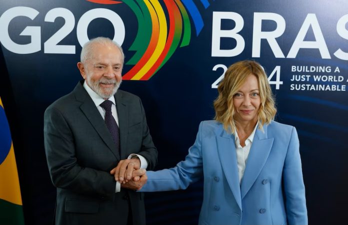 pdte brasil ministra italia