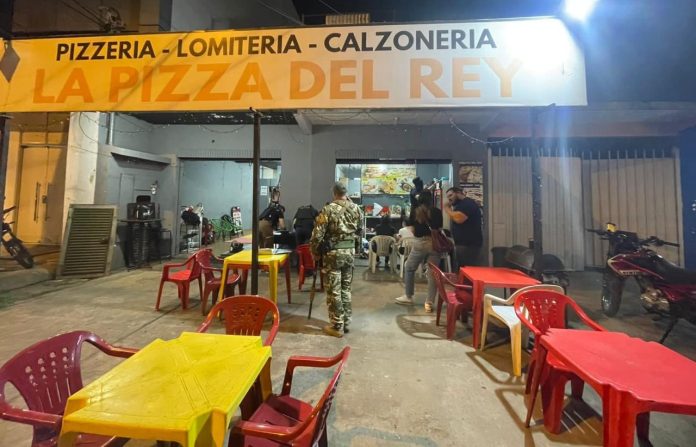 pizzeria dedicada a venta de drogas
